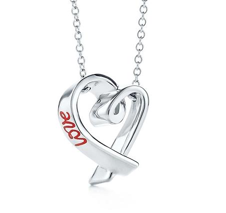 Paloma Picasso "LOVE" Loving Heart Pendant