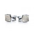 Tiffany 1837 Cuff Links Titanium Galaxy