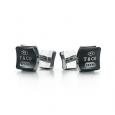 Tiffany 1837 Cuff Links Titanium Midnight 