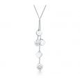 "Return to Tiffany" Mini Heart Tags Drop Necklace